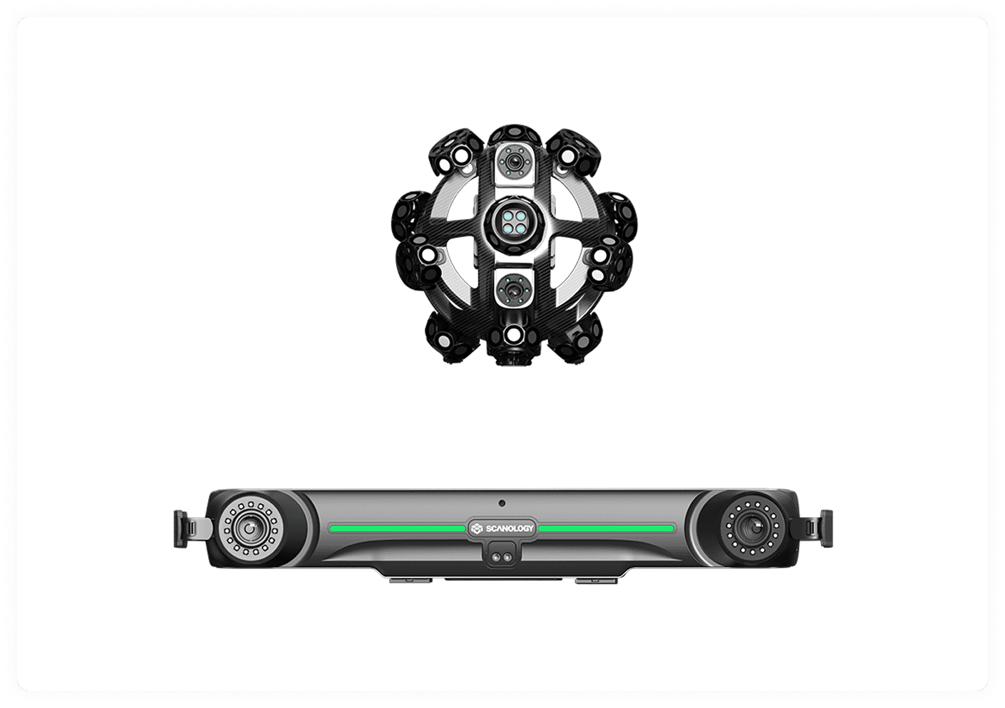 NimbleTrack GEN2 wireless 3D scanning system — front view