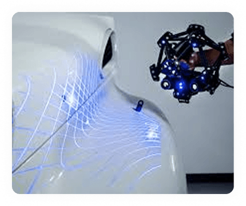 NimbleTrack GEN2 scanning a surface